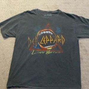 Def Leopard shirt, bought at forever 21